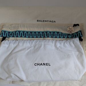 Balenciaga,Chanel,Tory Burch Lot Of 3 Dust Bags Euc different Sizes